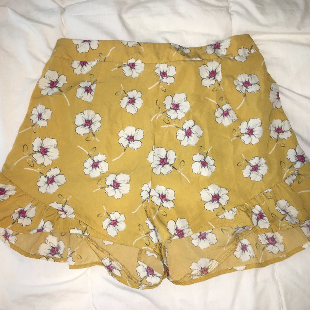 women's floral shorts